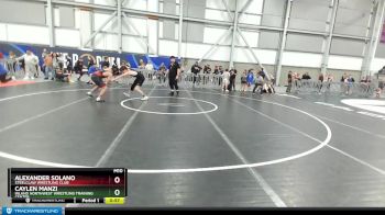 136 lbs Champ. Round 1 - Caylen Manzi, Inland Northwest Wrestling Training Center vs Alexander Solano, Steelclaw Wrestling Club