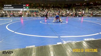 88 lbs Quarterfinal - JJ Jackson, CP Wrestling vs Logan Oakes, Sebolt Wrestling Academy