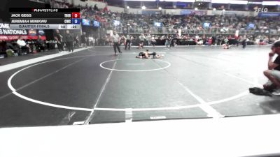 65 lbs Quarterfinal - Jack Gegg, Thoroughbred Wrestling Academy vs Jeremiah Minikwu, Ciwc Team Intensity