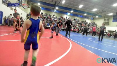 37 lbs Consi Of 4 - Ryder Scott, Verdigris Youth Wrestling vs Flint Fields, Tiger Trained Wrestling