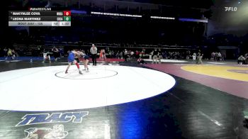 125 lbs Quarterfinal - Makynlee Cova, Wheatland vs Leona Martinez, Central Catholic