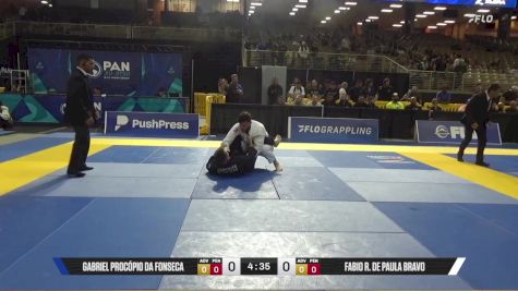 Fabio R. De Paula Bravo vs Gabriel Procópio Da Fonseca 2025 Pan Jiu Jitsu IBJJF Championship