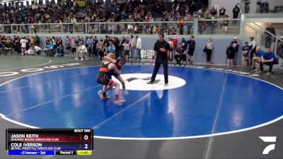 83 lbs Rr1 - Cole Iverson, Bethel Freestyle Wrestling Club vs Jason Keith, Baranof Bruins Wrestling Club