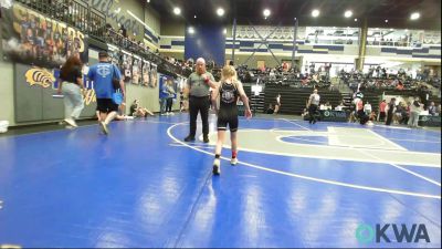 62 lbs Rr Rnd 5 - Bryton Mason, Cowboy Wrestling Club vs Eleanor Boyd, Standfast