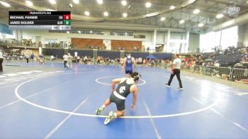 149 lbs Champ. Round 2 - Jared Dolder, Alfred State vs Michael Fahmie, Ithaca