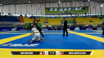 Miguel Augusto Da Silva vs Dante Nieri Burga 2026 IBJJF Brasileiro Kids