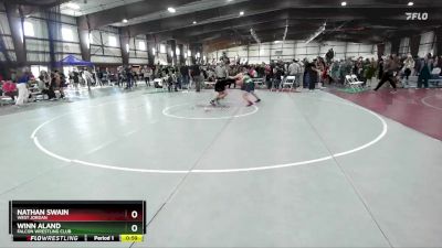 130 lbs Cons. Round 2 - Winn Aland, Falcon Wrestling Club vs Nathan Swain, West Jordan