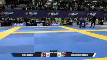 Bernardo Mastrangelo vs Shoya Ishiguro 2026 European Jiu-Jitsu IBJJF Championship