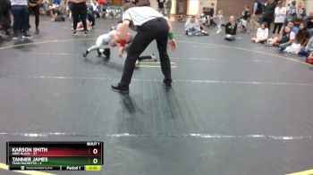 61 lbs Round 1 (8 Team) - Karson Smith, Ares Black vs Tanner James, Team Palmetto