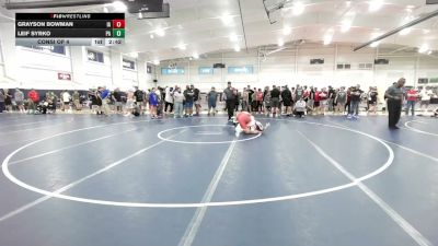 152 lbs Consi Of 4 - Grayson Bowman, IA vs Leif Syrko, PA