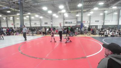 61 lbs Rr Rnd 1 - Kamden Davis, Illinois Valley YW vs Raiden Crook Hutsler, White River Jr. WC