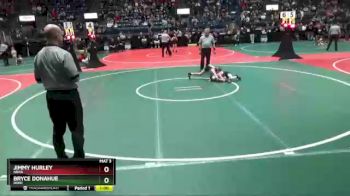 68 lbs Semifinal - Jimmy Hurley, NBHA vs Bryce Donahue, DON1