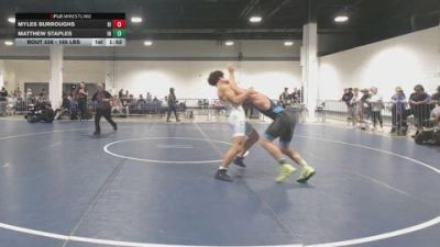 165 lbs Round Of 16 - Myles Burroughs, RI vs Matthew Staples, IN