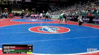 3A-215 lbs Cons. Semi - Seth Sellers, Adairsville vs Damari Kenan, Upson Lee