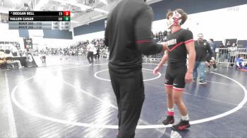 113 lbs Champ. Round 2 - Vallen Casas, Sonora (La Habra) vs Deegan Bell, Etiwanda
