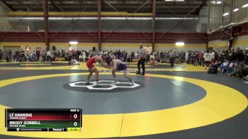 126 lbs Cons. Round 4 - LT Hawkins, Crown Point vs Brody Gobbell, Father Ryan