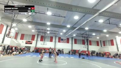 135 lbs Cons. Round 5 - Sammie Slyter*, Lewiston vs Scarlett Dodge, Borah