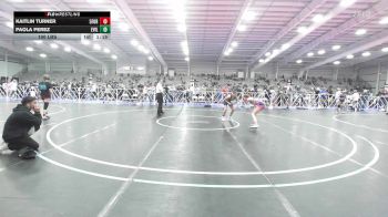 100 lbs Quarterfinal - Kaitlin Turner, 5forty Lady Brawlers vs Paola Perez, Evil Empire