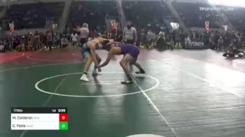 170 lbs Consi Of 16 #2 - Martin Calderon, Ukiah WC vs Cannon Potts, Deschutes Mat Club