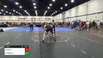 170 lbs Prelims - Sammy Starr, PA vs Nevin Milburn, WV