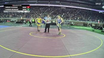 D1-285 lbs Quarterfinal - Camden Neumann, Clarkston HS vs Ammar Alrobaie, Fordson HS