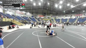 116 lbs 2nd Place - Tylee Schultz, Pikes Peak Warriors vs Hannah Leonard, Heights Wrestling Club MT