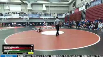 170 lbs Quarterfinal - Gavin Korkeakoski, Newberg vs Sayre Williamson, Mountain View