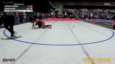 220 lbs Round Of 16 - Anthony Gibson, Lovelock Mustangs vs Kaden Cryer, So-cal Wrestling Club