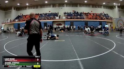 106 lbs Cons. Round 2 - Daniel Stefko, St. Mary`s Ryken vs Liam Rose, Archbishop Curley