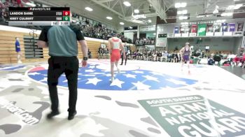 144 lbs Semis & 1st Wb (8 Team) - Krey Culbert, Parkston vs Landon Bame, Stanley County