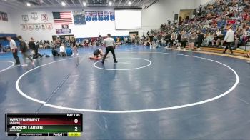 144 lbs Cons. Round 3 - Westen Einest, Laramie vs Jackson Larsen, Riverton