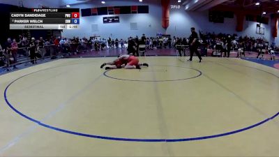 126 lbs Semifinal - Cadyn Sandidage, PWC vs Parker Welch, Staunton River Wrestling
