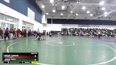 150 lbs Champ. Round 1 - Vicente Najera, Mayfair vs Luke Hess, Corona Del Mar