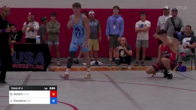 72 kg Consi Of 4 - Brendon Abdon, Florida vs Jeremy Paradice, Regional Training Center South