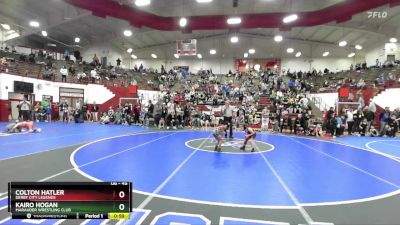 45 lbs Round 2 - Colton Hatler, Derby City Legends vs Kairo Hogan, Marauder Wrestling Club