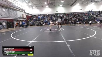 120 lbs Cons. Round 1 - Colin O`Cain, Cle Elum-Roslyn vs Kase Denison, Tonasket