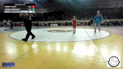 84 lbs Consi Of 32 #2 - Noah Zumwalt, Grove Takedown Club vs Norman Crowe, Westmoore Wresting