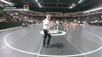 5A 138 lbs Cons. Round 2 - Josiah Gomez, Eldorado vs Joseph Lucero, La Cueva