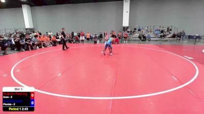 120 lbs Hudson Fleming, Iowa vs Koa DeLoach, Florida