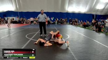 88 lbs Round 3 (6 Team) - Parker Biel, Killer Elite vs Martonio Tomlinson, Lake WC