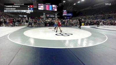 106 lbs Champ. Rd Of 32 - Camden Runnels, AR vs John McKay, MI
