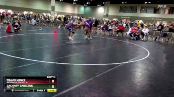 220 lbs Round 5 (6 Team) - Travis Henke, Michiana Vice-Blue vs Zachary Babiczuk, CWC