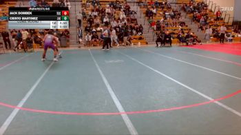 141 lbs Cons. Round 1 - Jack Dombek, Triton Community College vs Cristo Martinez, Joliet Junior College