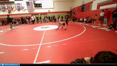 38-44 lbs Round 1 - Cairo Vela, Unattached vs Holden Bailey, Deer Park Ironman Wrestling Club