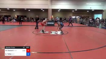 106 lbs Quarterfinal - Wyatt Stewart, Iowa vs Gabriel Tellez, Southwest Miami High School Wrestling