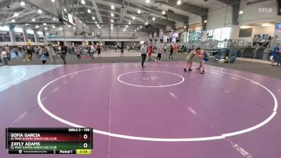 199 lbs 3rd Place Match - Sofia Garcia, El Paso Supers Wrestling Club vs Zayly Adams, El Paso Supers Wrestling Club