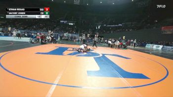 5A Boys 144 lbs Cons. Semi - Ethan Regas, Thurston Boys vs Jacoby Jones, Crescent Valley Boys