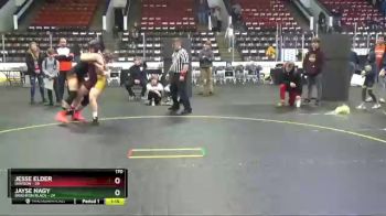 170 lbs Finals (8 Team) - Jesse Elder, Davison vs Jayse Nagy, Brighton Black