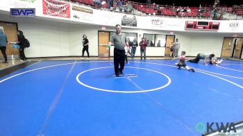 70 lbs Rr Rnd 1 - Jasper Haff, Wagoner Takedown Club vs Knight Hix, Locust Grove Youth Wrestling