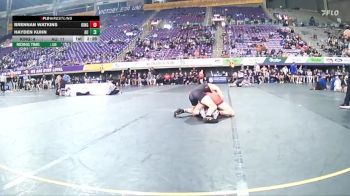 149 lbs Quarters & 1st Wb (16 Team) - Hayden Kuhn, Ashland vs Brennan Watkins, King